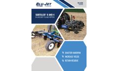BLU-JET SUBTILLER - Model II AND 4 - Deep Tillage In Line Ripper - Brochure