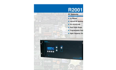 Seren - R2001 - Generator Brochure