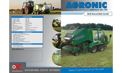 MidiVario - Model 85/100 - Round Baler Brochure