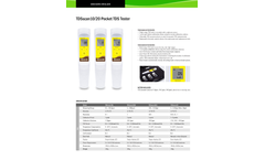 TDSscan - Model 10L - Pocket TDS Tester Brochure