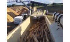Drum / Roller type Debarker CORTX30 - Video