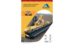 Rotodent - Model DP HP 120-270 - Folding Power Harrows- Brochure