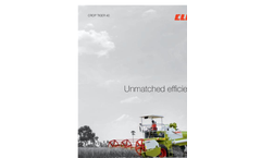 CROP TIGER- TERRA TRAC - Model 40 - Combine Harvesters Brochure
