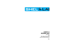 Sheldon - Model SCO10A - Air Jacketed CO2 Incubator - Brochure