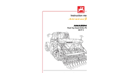 Operation manual AD-P- Brochure