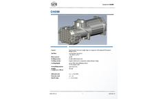 SRM - Model OA098 - Synchronized Twin Screw single Stage Air Compressor PARENT 	 Brochure