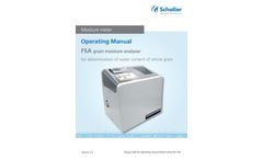 Schaller - Model FSA - Fully Automatic Whole Grain Grain Moisture Meter- Manual