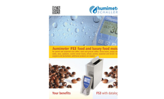 Schaller - Model FSW - Grain Moisture Meter with Hectoliter Weight Measurement - Brochure