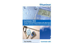 Schaller - Model RH2 - Climate Precision Moisture Analyzer - Brochure
