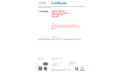ISO 13485:2016 Certificate - Brochure