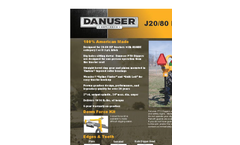 Danuser - Model Euro/Global - Loader Pallet Fork - Brochure