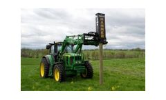 Danuser - Model EM40 - Hammer Post Driver