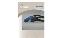 Scintrex - Model CS-3 - High Sensitivity Magnetometer Sensor - Brochure