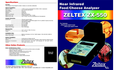 Zeltex - Model ZX-101RZ+ - Ruggedized Portable Octane/Cetane Analyzer - Brochure