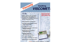 Caulking Viscometer CV-100- Brochure
