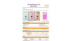 Genicom - Model GUVV-S10SC-3LWH3 - UV Sensor Probe - Brochure