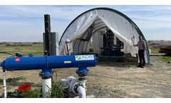 Magnetic particle treatment for irrigation water greener, better, cheaper, faster