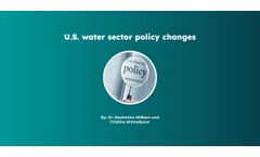 US Water Sector Policy Shifts Funding Tariffs Regulations