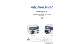 Analog - Model 3100 - Peristaltic Pump Brochure