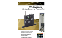 EV-Sensors. . .Vibration Sensors for Process Monitoring brochure