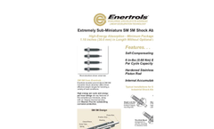 Sub-Miniature Shock Absorber SM 5M- Brochure