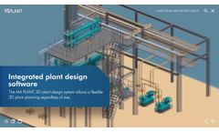 3D Plant Design & Factory Design Software - M4 PLANT - Video