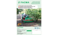Facma - Model MEK 1800 - Mechanical Mounted Harvester - Brochure