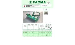 Facma - Model GR/VPE - Offset Mulcher -Brochure