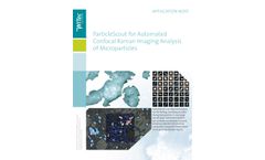 ParticleScout for Automated Confocal Raman Imaging Analysis of Microparticles - Applications Note