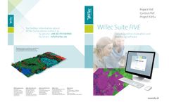 WITec - Version Suite Five - Data Acquisition, Evaluation and Processing Software - Brochure