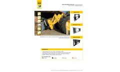 Model A10 - Adapterframe -Attachment Sided Euro-System - Brochure
