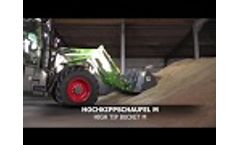 Loading of Grain with Bressel Und Lade High Tip Bucket Type M Video