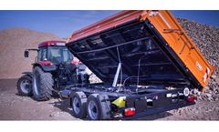 Brantner - Model ZPW 8000 - Two Axle Platform Trailer