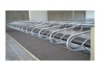 Model 2-D - High Neckrail Cubicle
