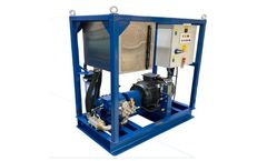 Hughes - Model HP40 EC - High Pressure Electric Water Jetting Crashframe Unit