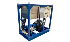 Hughes - Model HP65 EC - High Pressure Electric Water Jetting Crashframe Unit