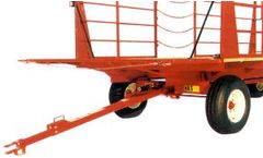 H&S - Model BTR2D-9 X 16 - Bale Throw Rack