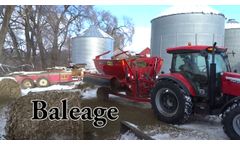 H&S Manufacturing Company Bale Processor - Video