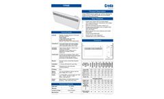 Model TPRIIIE - Panel Heater - Datasheet
