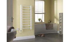Model CLR - Ladder Towel Rail - White