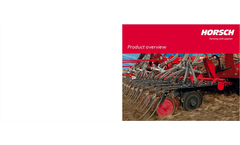 Horsch Express - Model TD - 3-Point Linkage Seed Dril- Brochrue