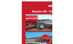 Joker - Model RT - Disc Harrows Brochure