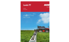 Leeb - Model PT 280 - Self Propelled Sprayers Brochure