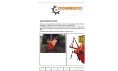 Cosmeco - Model MINI 35B - Single Wheel Ditchers  - Brochure