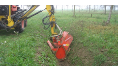 Cosmeco - Model HYDRO 50/30° - Single-Double Wheel Ditchers for Hydraulic Arm