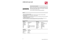 Nanhua - Model LW46E - LED Linear Light - Datasheet