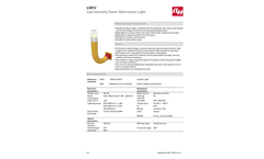 Nanhua - Model LS812 - Low Intensity Tower Obstruction Light - Datasheet