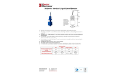Deeter - Model 50 Series - Vertical Float Switch Brochure