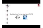 Deeter Electronics F/S FP Series Explosion Proof Vertical Float Switch with ATEX/ IECEx Approval Video