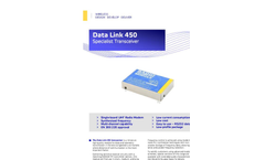 Data Link 450 - Specialist Transceiver Brochure